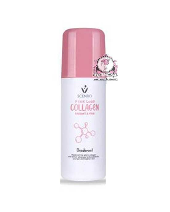 SCENTIO PINK COLLAGEN DEODORANT