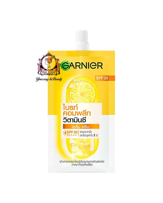 8992304000010 GARNIER LIGHT COMPLETE SERUM CREAM SACHET - Image 1
