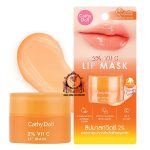 CATHY DOLL 2 % VIT C LIP MASK ORANGE BINGSU