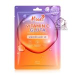MOODS VITAMIN C GLUTA BRIGHTENING FACIAL MASK