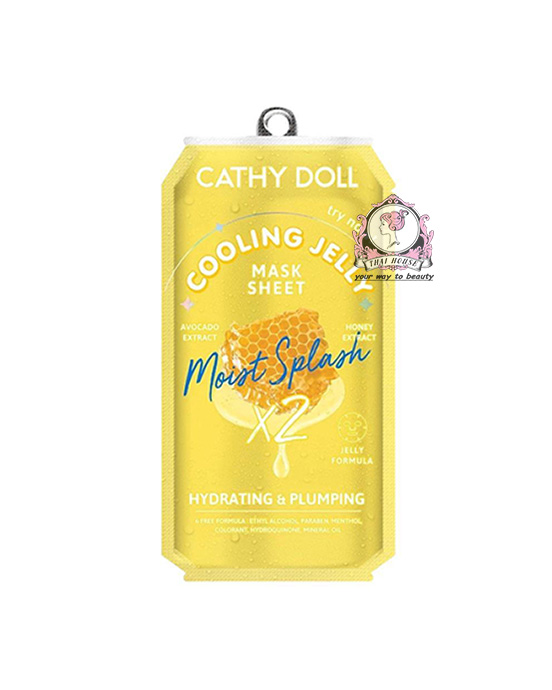 CATHY DOLL COOLING JELLY MOIRT SPLARH SHEET MASK