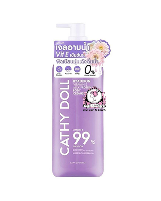 CATHY DOLL HYALURON VITAMIN E MILK BODY CLEANSER
