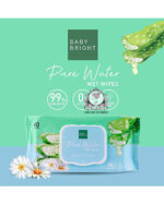 BABY BRIGHT PURE WATER WET WIPES - Image 2