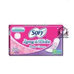 SOFY LONG&WIDE PANTYLINER 20 PCS