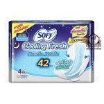 SOFY COOLING FRESH 42CM 4 PCS