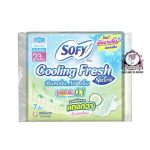 SOFY COOLING FRESH NATURAL SUPER SLIM 0.1 23 CM 7 PCS