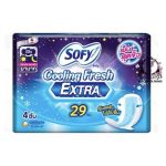 SOFY COOLING FRESH EXTRA 29 CM 4 PCS