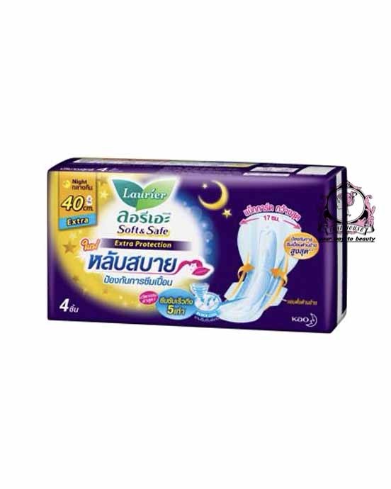 LAURIER SOFT & SAFE EXTRA PROTECTION 40 CM 4 PCS