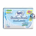 SOFY COOLING FRESH PANTYLINER 14 PCS