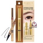 BROWIT EYEMAZING SHADOW & LINER PINK GOLD