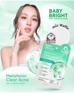 BABY BRIGHT MELATONIN CLEAR ACNE JELLY MASK SHEET - Image 2