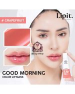 LIPIT GOOD MORNING COLOR LIP MASK 01 GRAPEFRUIT - Image 2