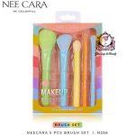 NEE CARA BE COLORFUL 5 PCS MAKEUP BRUSH SET N356