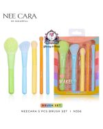 NEE CARA BE COLORFUL 5 PCS MAKEUP BRUSH SET N356 - Image 2