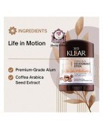 Deo KLEAR — Mineral Deodorant Stick Coffee Extract 70g - Image 2