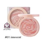 Odbo — Baked Snowy Blush #01 innocent