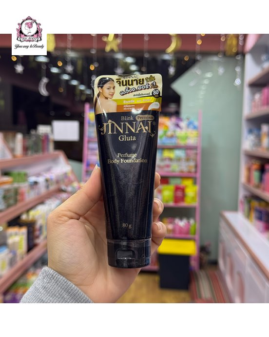 main-8859128305137-jinnai-blink-premium-gluta-perfume-body-foundation-80g JINNAI — Bright Premium Tuptim Perfume Body Foundation 80g - Image 1