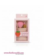 Ashley Strawberry Brush Set 5 Pcs
