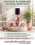 Herbaholic's Rose Aroma Body Oil Roll-On - Image 2