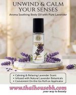 Herbaholic's Lavender Aroma Body Oil Roll-On - Image 2