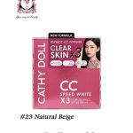 Cathy Doll CC Speed White X3 Powder Pact SPF40 #23 Natural Beige