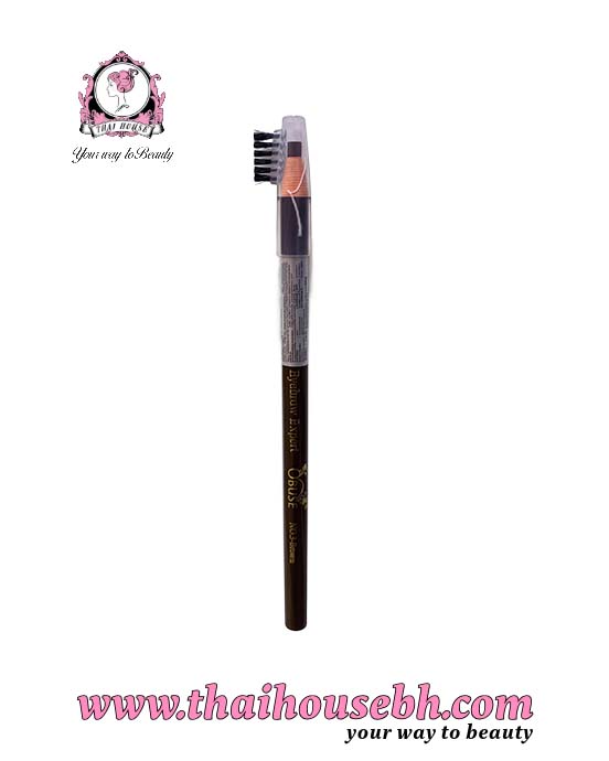8858883517250 O'Buse Eyebrow Expert Brush No.3 Brown - Image 1