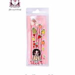 ODBO Special Brush Set Eyes Ver 5-Piece Pink Fruit Edition