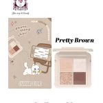Sivanna Colors Phone Stand Chair Four-Color Eyeshadow 03 Pretty Brown