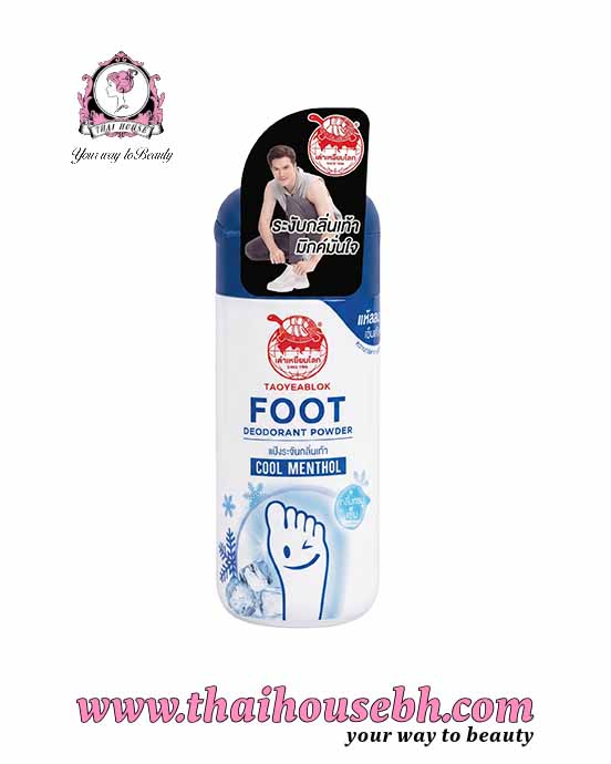 8859810800001 Taoyeablok Foot Deodorant Powder Cool Menthol - Image 1