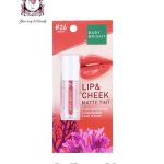 BABY BRIGHT Lip & Cheek Matte Tint #26 Apricot 2.4g