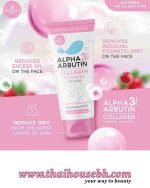 Precious Skin Thailand Alpha Arbutin 3 Plus+ Collagen Foaming Cleanser 120g - Image 3