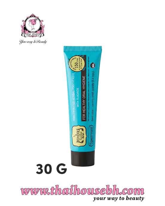 8857123060099 Tepthai Concentrated Herbal Toothpaste with Fluoride Spearmint 30 g - Image 1